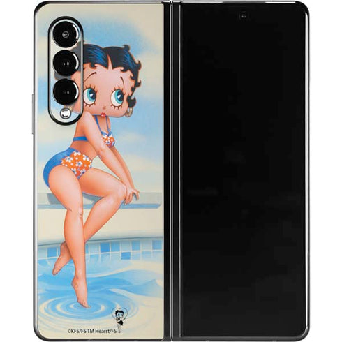 Betty Boop Bikini Galaxy Z Fold3 5G Skin