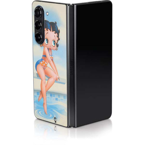 Betty Boop Bikini Galaxy Z Fold5 5G Skin