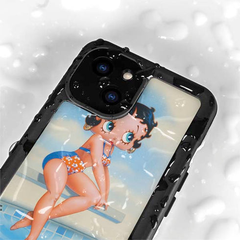 Betty Boop Bikini iPhone 13 Mini Waterproof Case