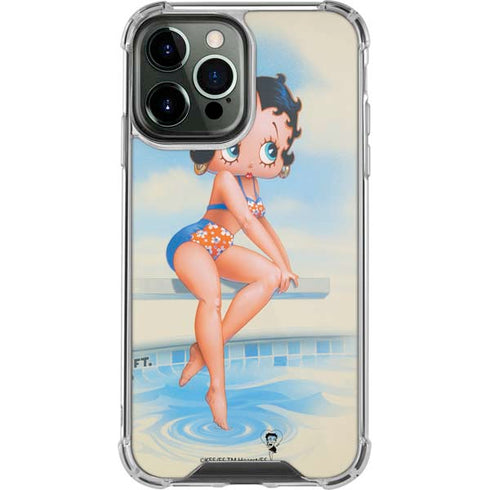 Betty Boop Bikini iPhone 14 Pro Max Clear Case