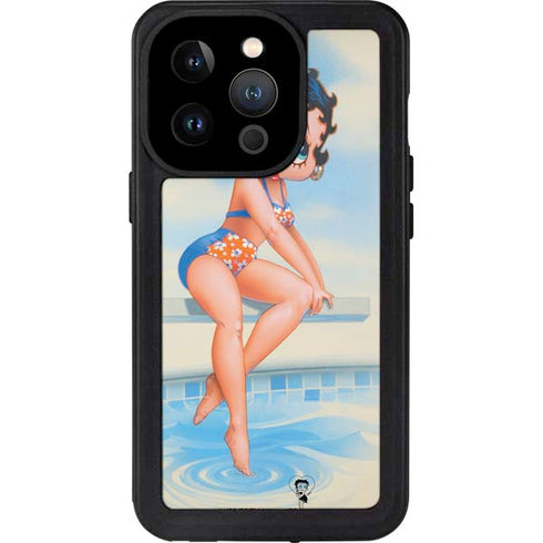 Betty Boop Bikini iPhone 15 Pro Waterproof Case