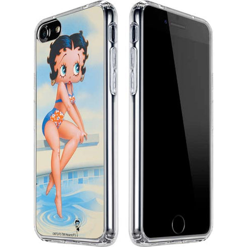 Betty Boop Bikini iPhone SE (2nd & 3rd Gen) Clear Case
