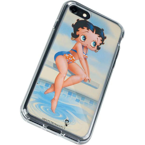 Betty Boop Bikini iPhone SE (2nd & 3rd Gen) Clear Case