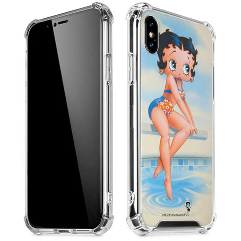 Betty Boop Bikini iPhone XS Max Clear Case