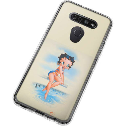 Betty Boop Bikini LG K51/Q51 Clear Case