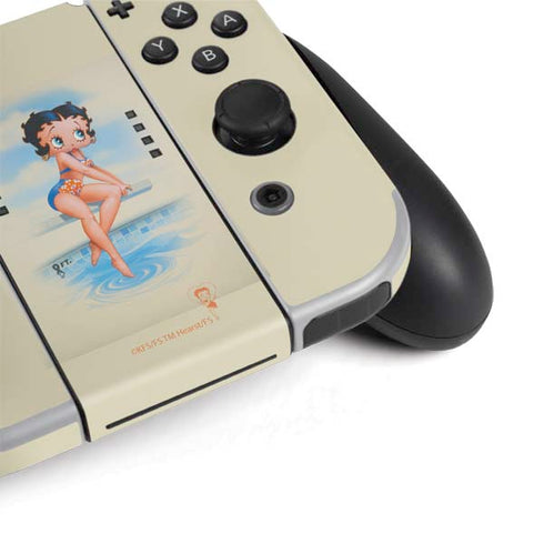 Betty Boop Bikini Nintendo Switch OLED (2021) Skin