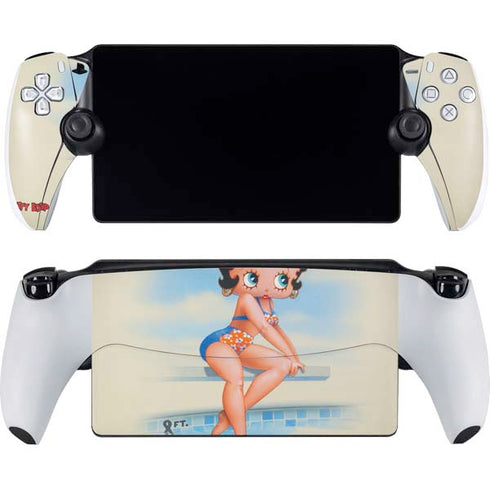 Betty Boop Bikini PlayStation Portal Remote Player Skin