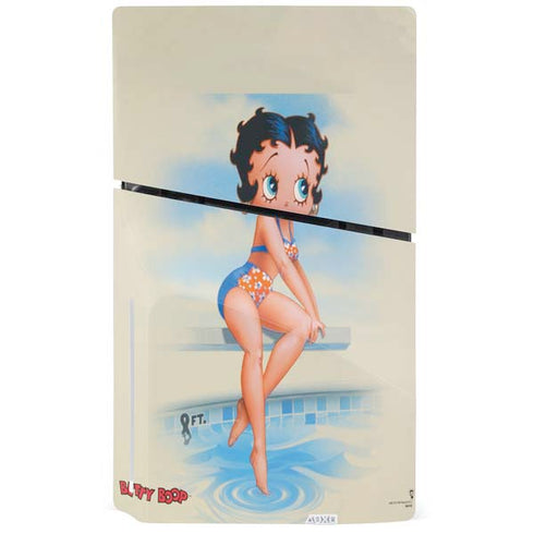 Betty Boop Bikini PS5 Slim Disk Console Skin