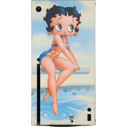 Betty Boop Bikini Xbox Series X Console Skin