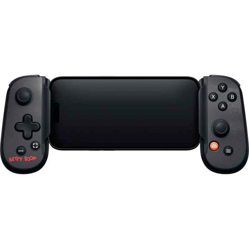 Betty Boop Black and White Backbone One for iPhone Game Controller Skin