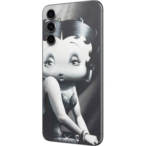 Betty Boop Black and White Galaxy A14 5G Skin