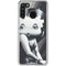Betty Boop Black and White Galaxy A21 Clear Case