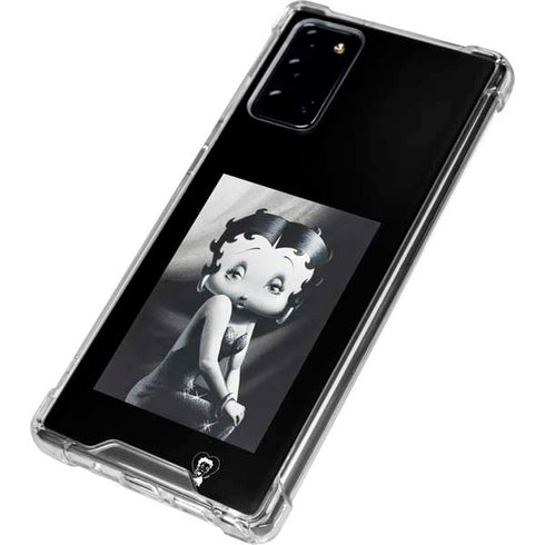 Betty Boop Black and White Galaxy Note20 5G Clear Case