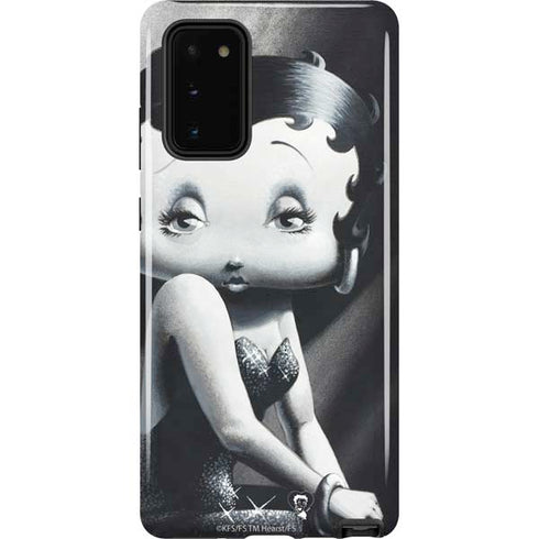 Betty Boop Black and White Galaxy Note20 5G Pro Case
