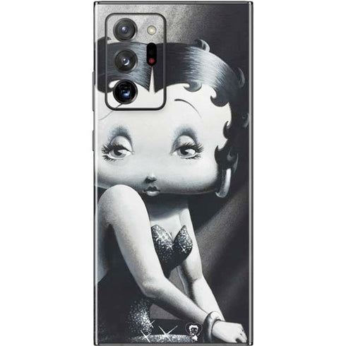 Betty Boop Black and White Galaxy Note20 Ultra 5G Skin