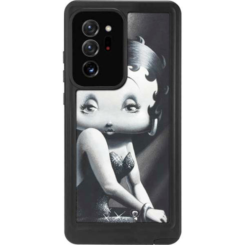Betty Boop Black and White Galaxy Note20 Ultra 5G Waterproof Case