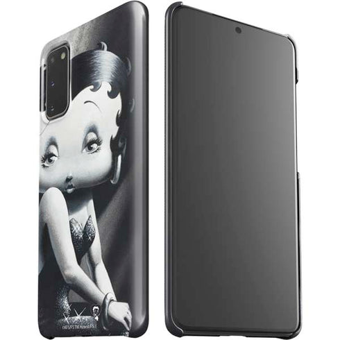 Betty Boop Black and White Galaxy S20 Lite Case