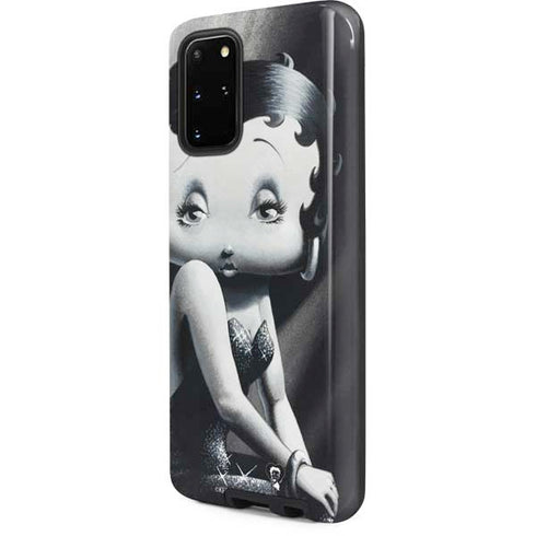 Betty Boop Black and White Galaxy S20 Plus Pro Case