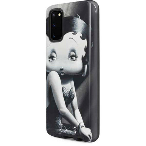 Betty Boop Black and White Galaxy S20 Pro Case