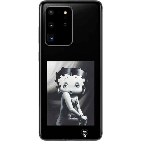 Betty Boop Black and White Galaxy S20 Ultra 5G Skin