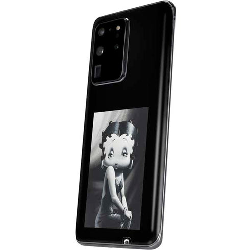 Betty Boop Black and White Galaxy S20 Ultra 5G Skin