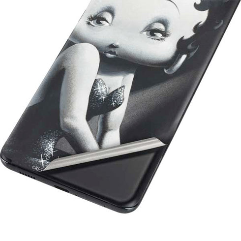 Betty Boop Black and White Galaxy S21 5G Skin