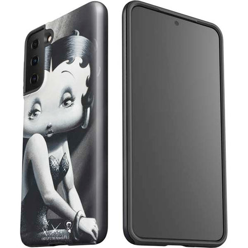 Betty Boop Black and White Galaxy S21 Plus 5G Pro Case