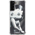Betty Boop Black and White Galaxy S22 Plus Clear Case
