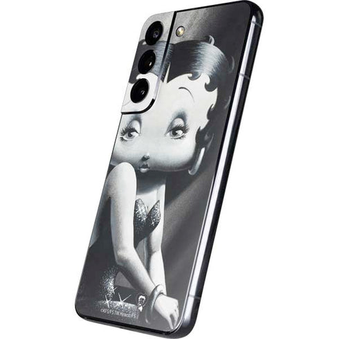 Betty Boop Black and White Galaxy S22 Skin