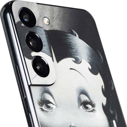 Betty Boop Black and White Galaxy S22 Skin