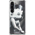 Betty Boop Black and White Galaxy S23 Clear Case