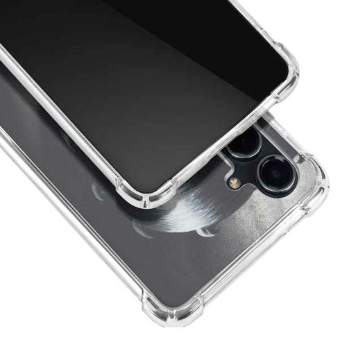 Betty Boop Black and White Galaxy S23 FE Clear Case