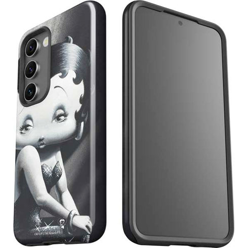 Betty Boop Black and White Galaxy S23 Pro Case