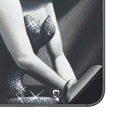 Betty Boop Black and White Galaxy S23 Skin
