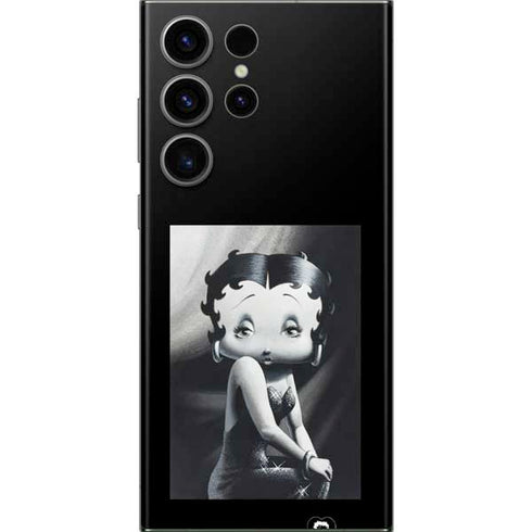 Betty Boop Black and White Galaxy S23 Ultra Skin