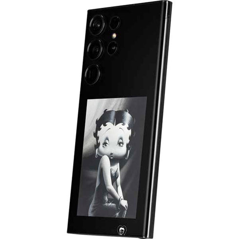 Betty Boop Black and White Galaxy S23 Ultra Skin