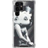 Betty Boop Black and White Galaxy S24 Ultra Clear Case