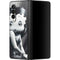 Betty Boop Black and White Galaxy Z Fold3 5G Skin