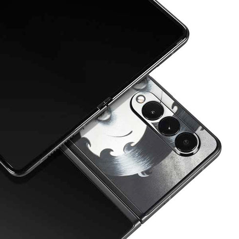 Betty Boop Black and White Galaxy Z Fold3 5G Skin