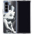 Betty Boop Black and White Galaxy Z Fold5 5G Clear Case