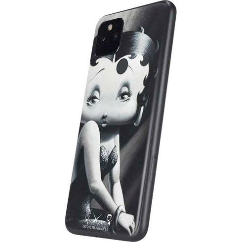 Betty Boop Black and White Google Pixel 5 Skin