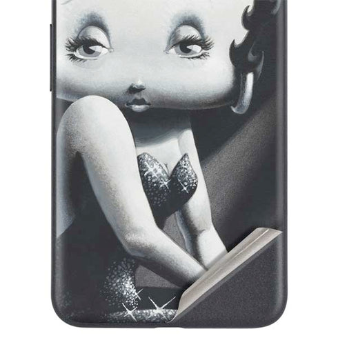 Betty Boop Black and White Google Pixel 5 Skin