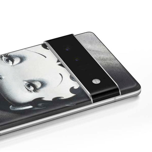 Betty Boop Black and White Google Pixel 6 Skin