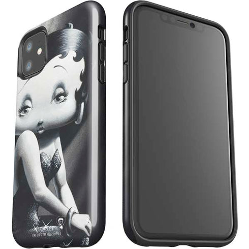 Betty Boop Black and White iPhone 11 Impact Case