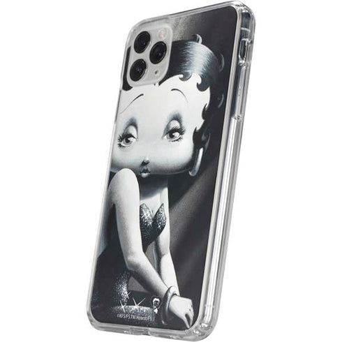 Betty Boop Black and White iPhone 11 Pro Clear Case