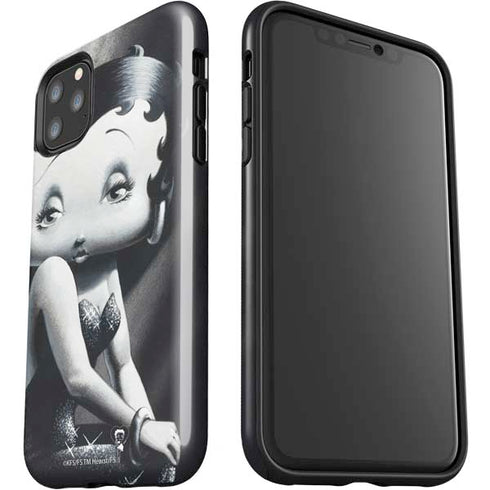 Betty Boop Black and White iPhone 11 Pro Max Impact Case