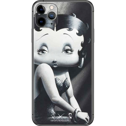 Betty Boop Black and White iPhone 11 Pro Max Skin