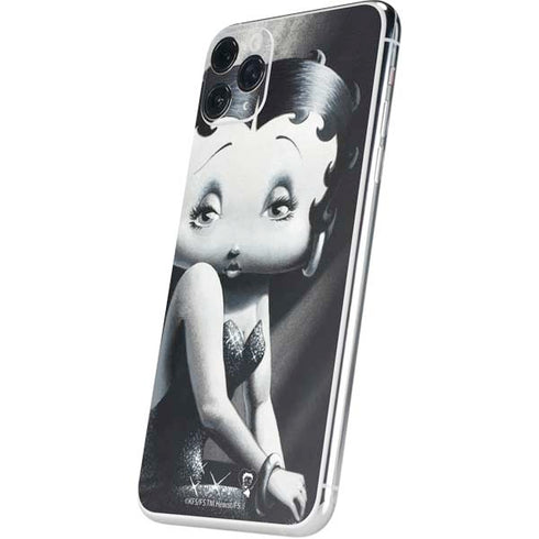 Betty Boop Black and White iPhone 11 Pro Max Skin