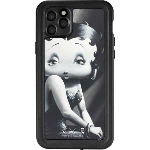 Betty Boop Black and White iPhone 11 Pro Max Waterproof Case