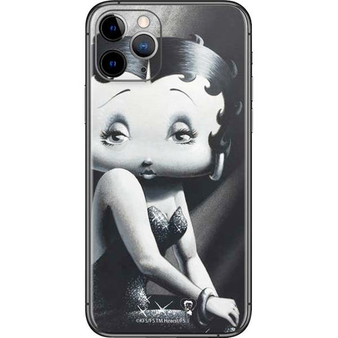 Betty Boop Black and White iPhone 11 Pro Skin
